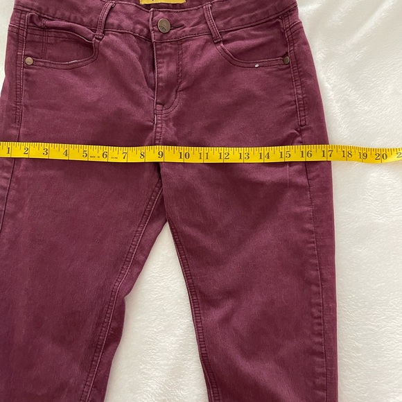 Hailey Junior Jeans Color Purple Size 7 - Picture 7 of 10
